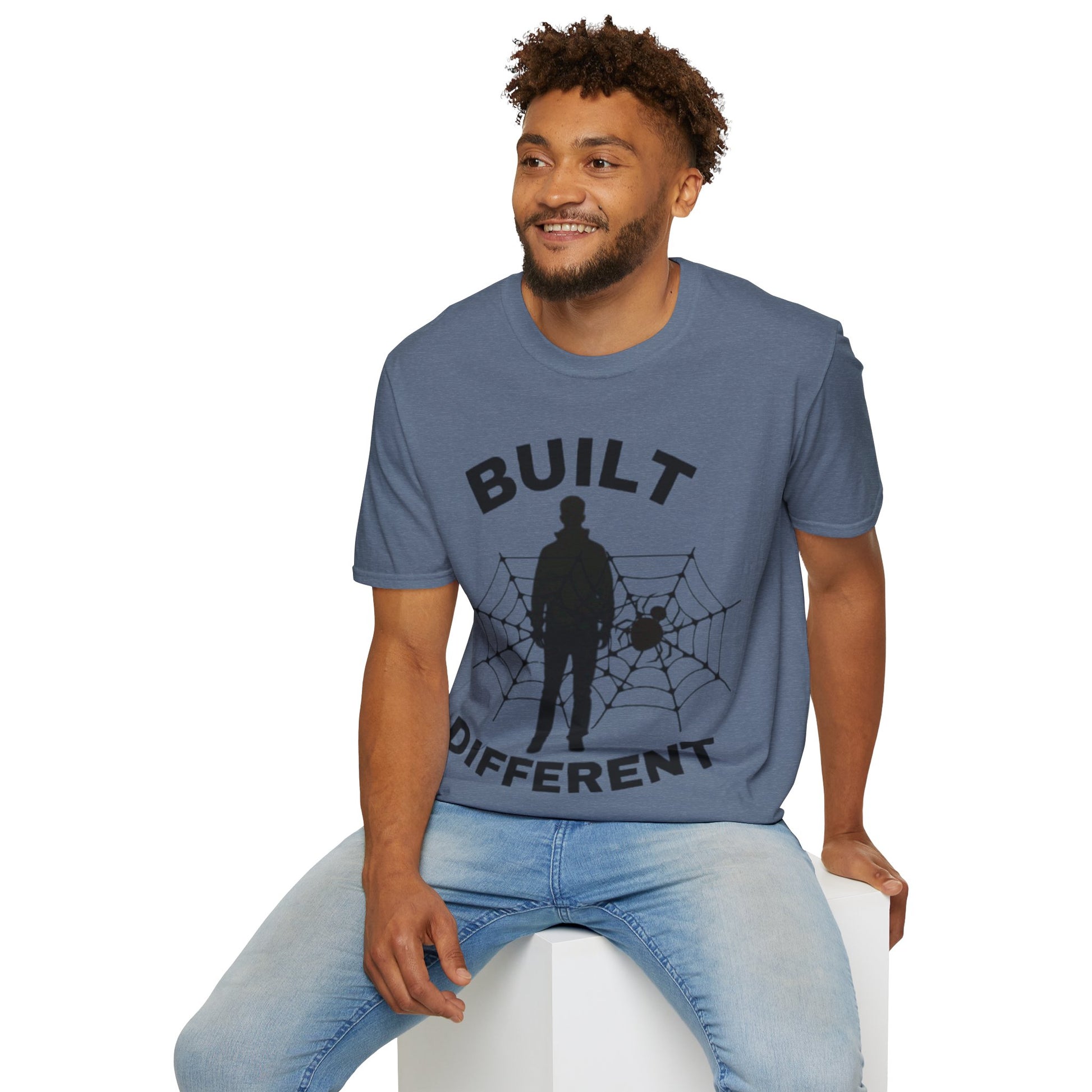 Unisex Built Different T-Shirt | Softstyle Tee for Casual Wear, Gifts for Him/Her,  Everyday Comfort , gift