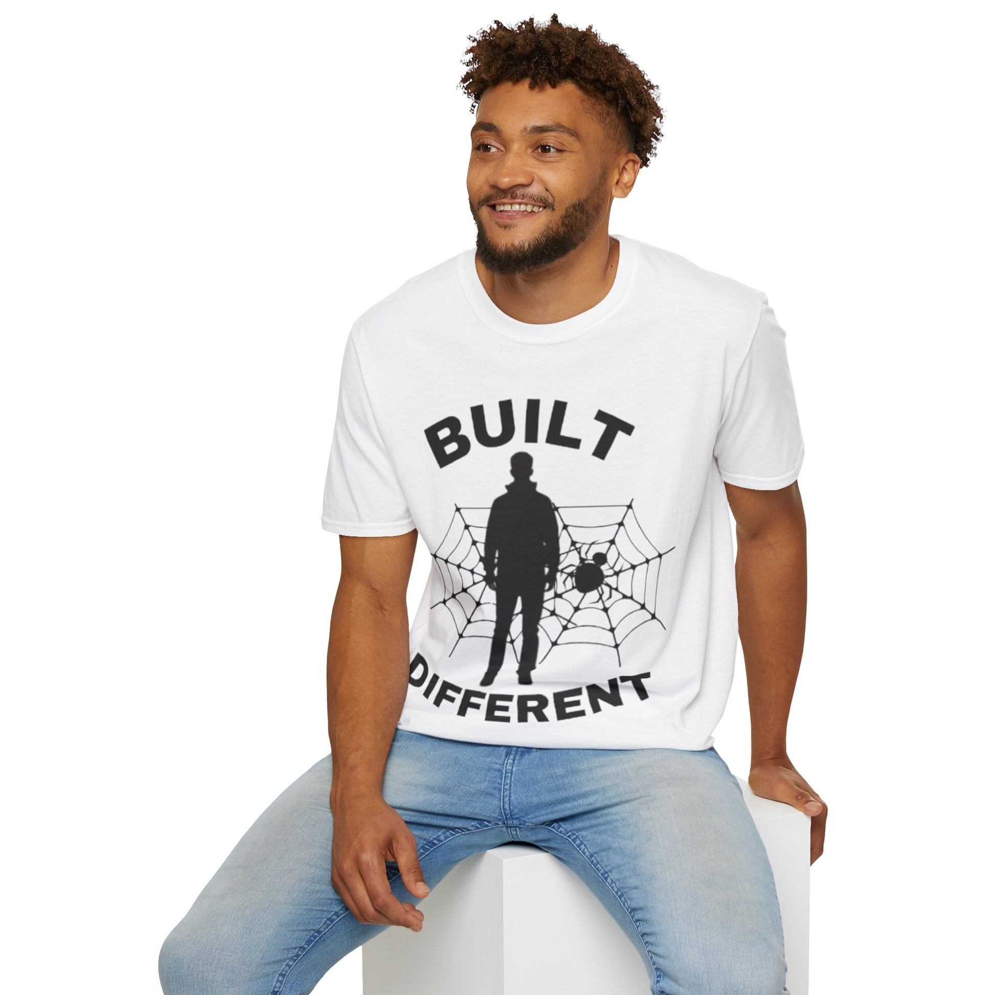 Unisex Built Different T-Shirt | Softstyle Tee for Casual Wear, Gifts for Him/Her,  Everyday Comfort , gift