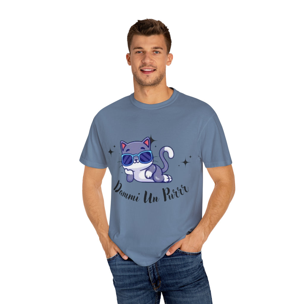 Dmmi Un Purr, trending Unisex Jersey Short Sleeve V-Neck Tee, Gift for friends.