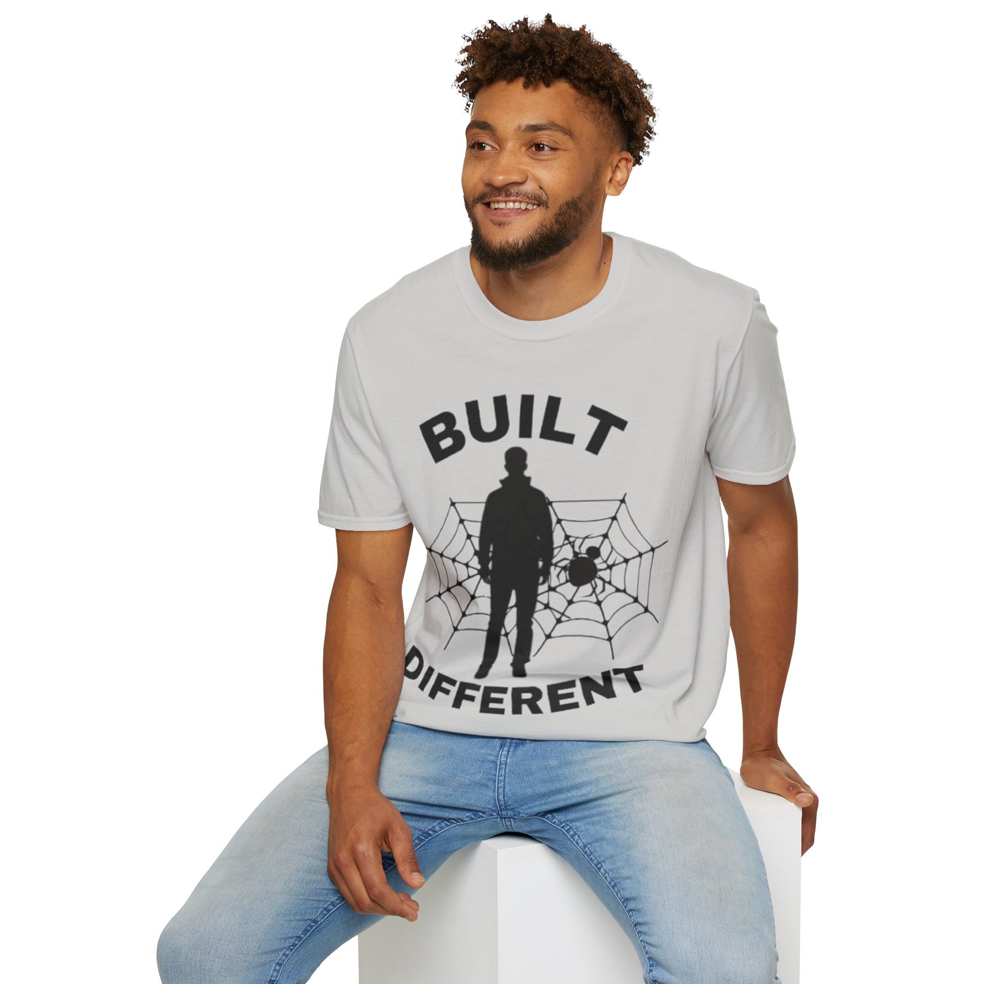 Unisex Built Different T-Shirt | Softstyle Tee for Casual Wear, Gifts for Him/Her,  Everyday Comfort , gift